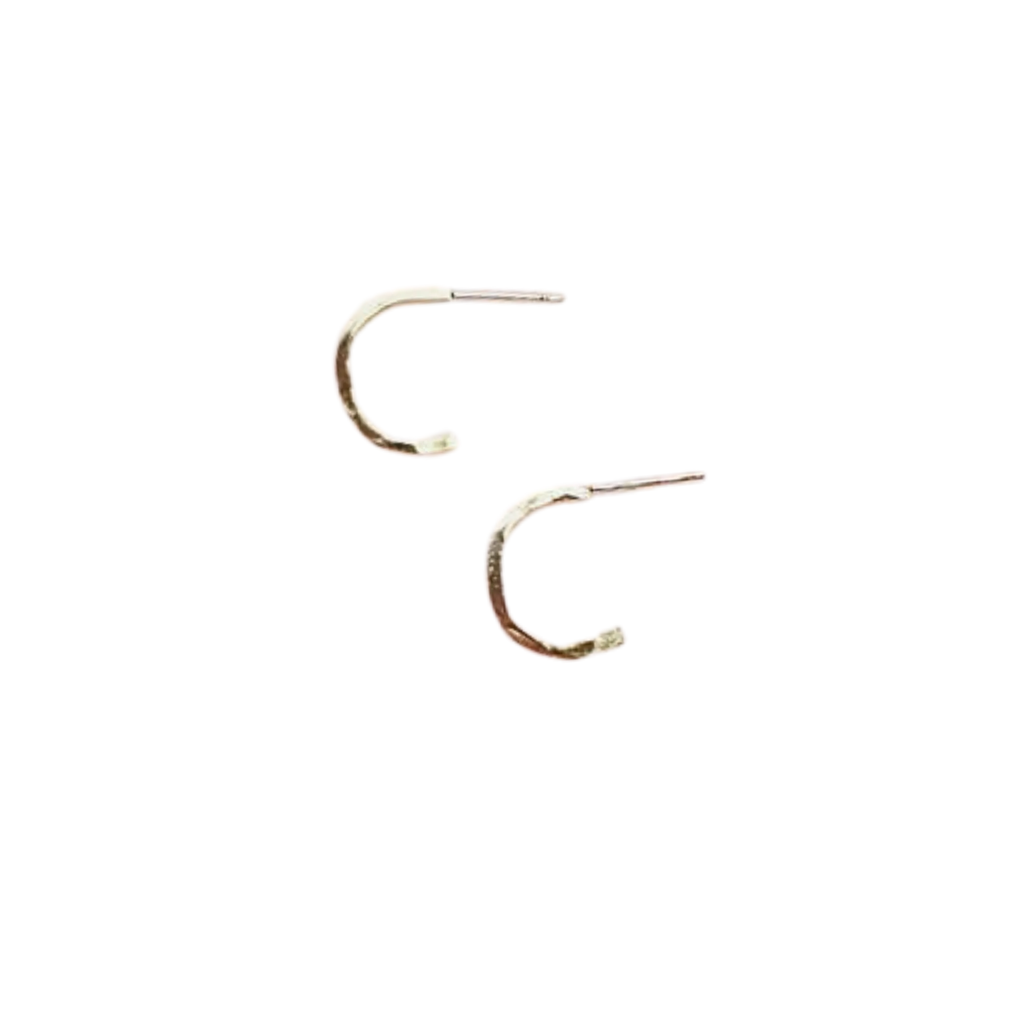 Branch Half Hoops in Gold