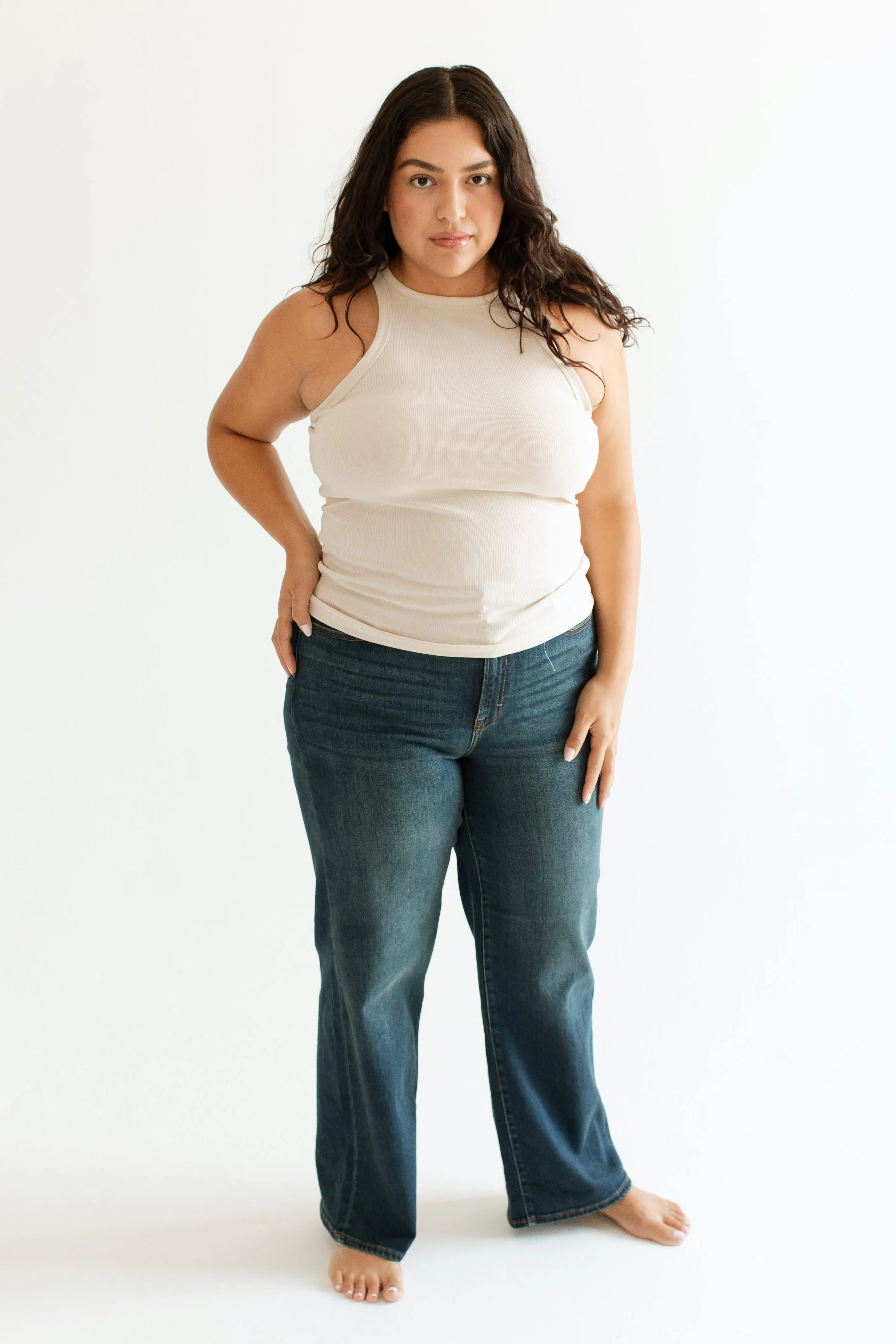 Brooke Essential Ribbed Tank