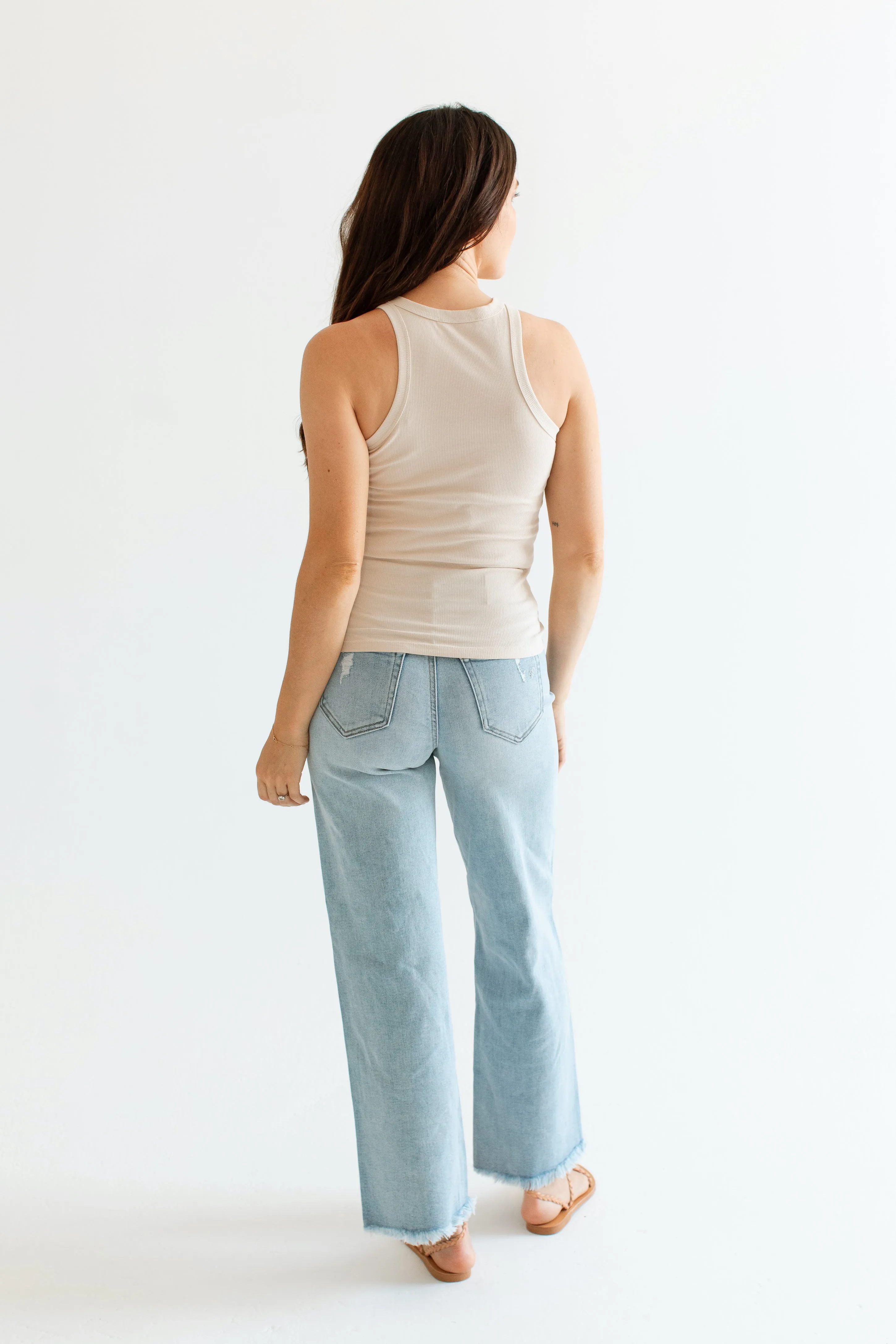 Brooke Essential Ribbed Tank