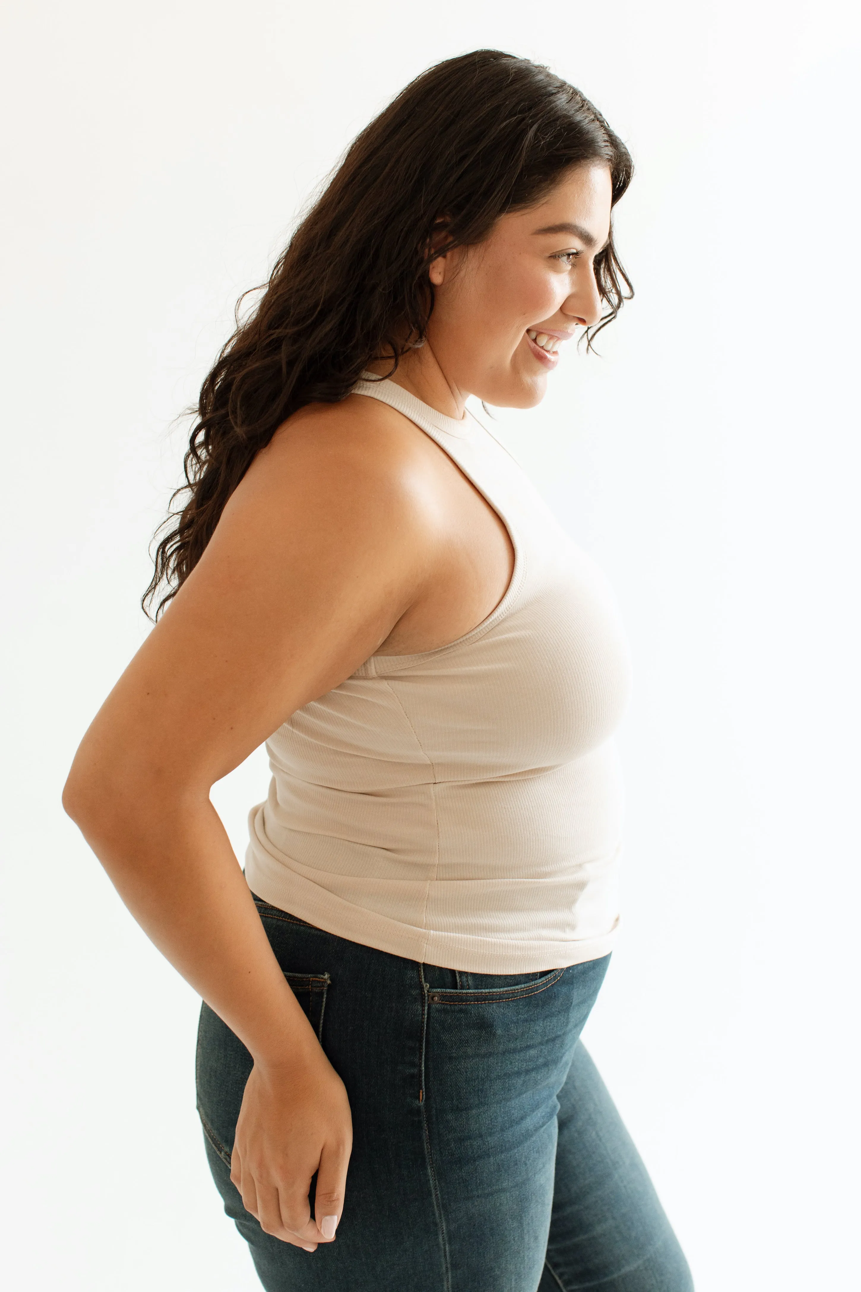 Brooke Essential Ribbed Tank