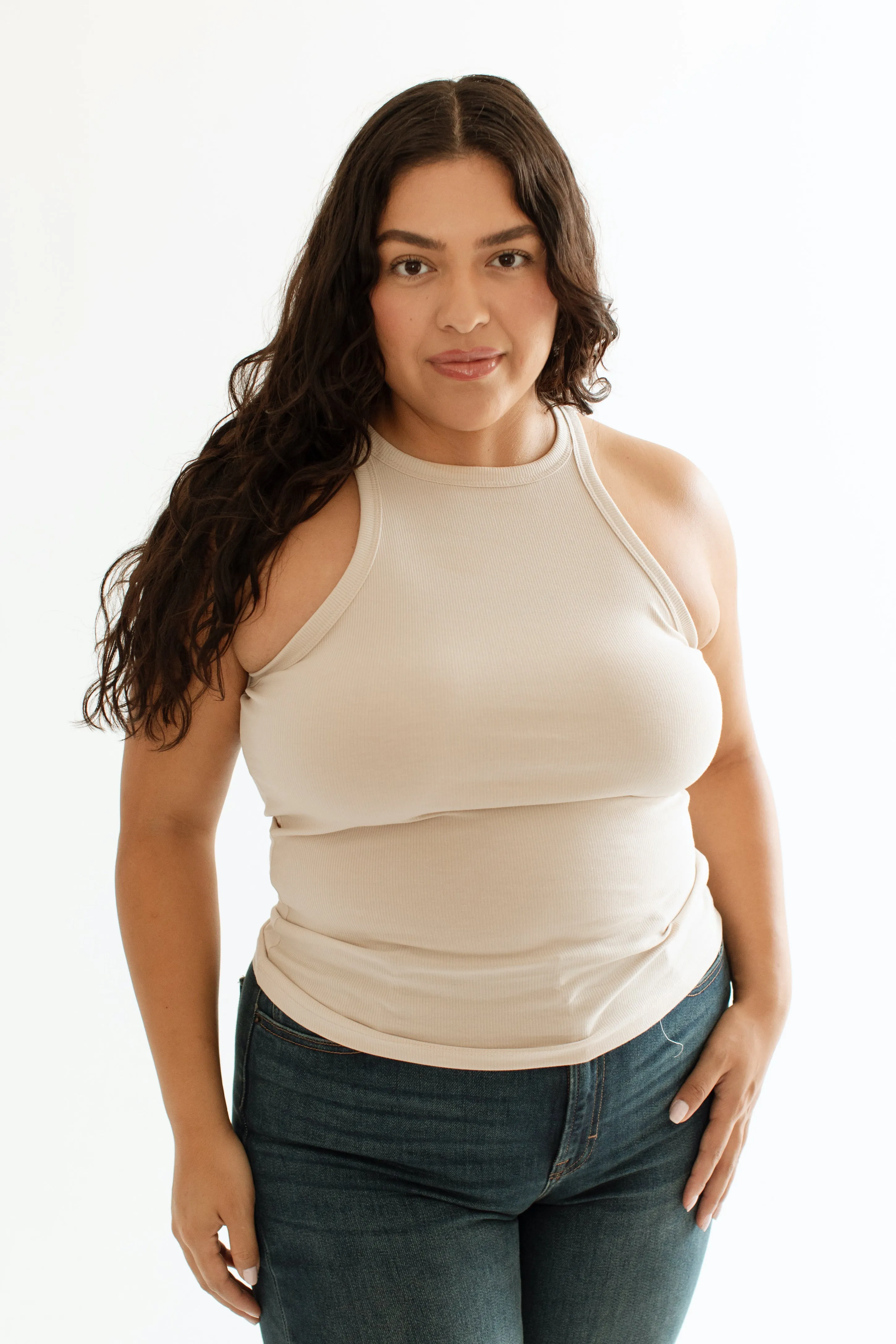 Brooke Essential Ribbed Tank