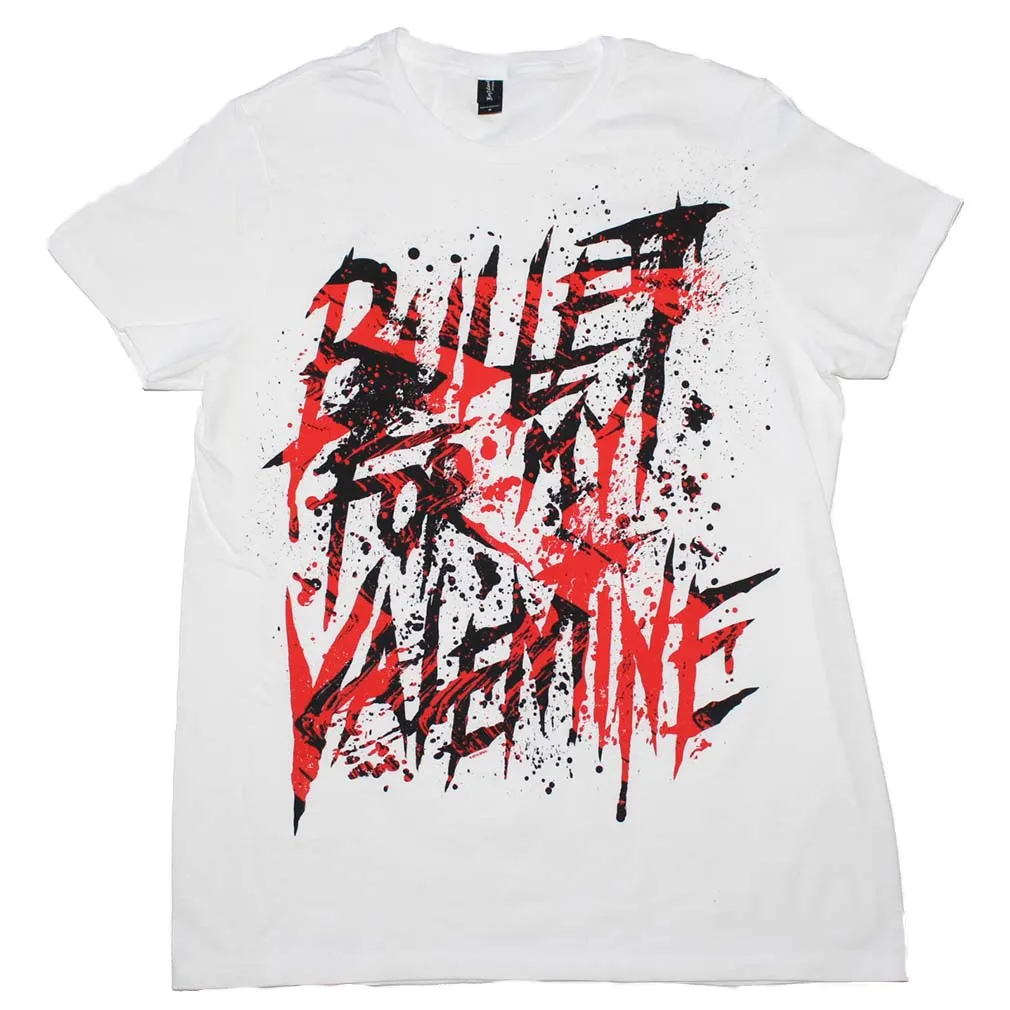 Bullet For My Valentine Splattered Logo T-Shirt