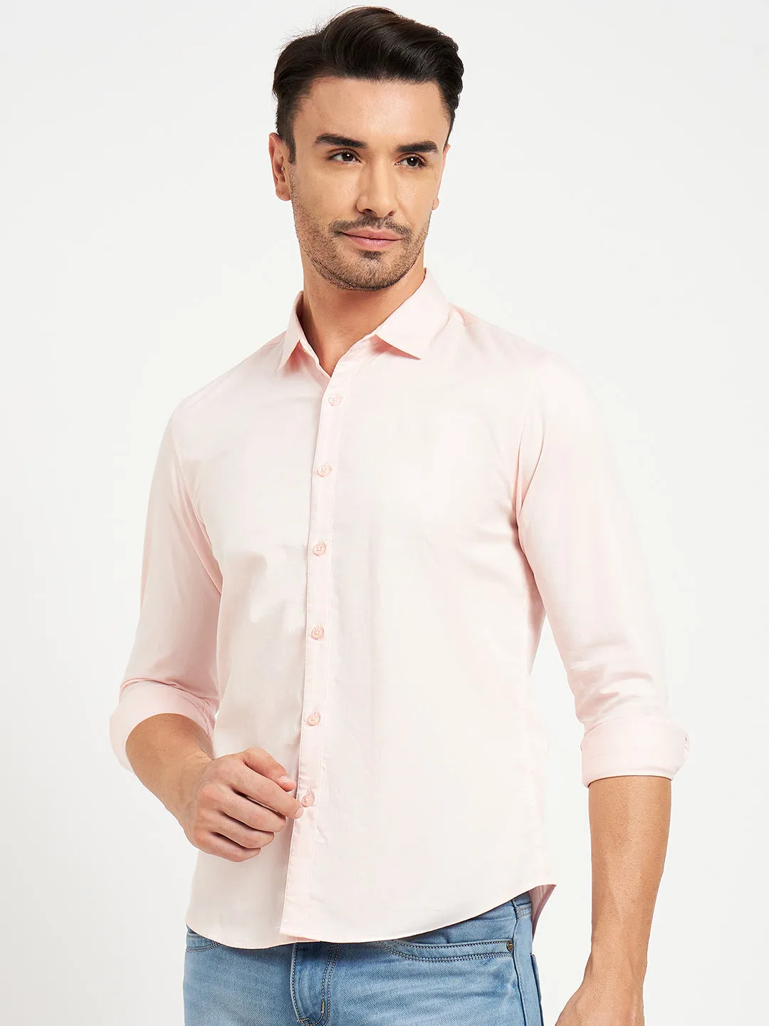 Camla Pink Shirts For Men