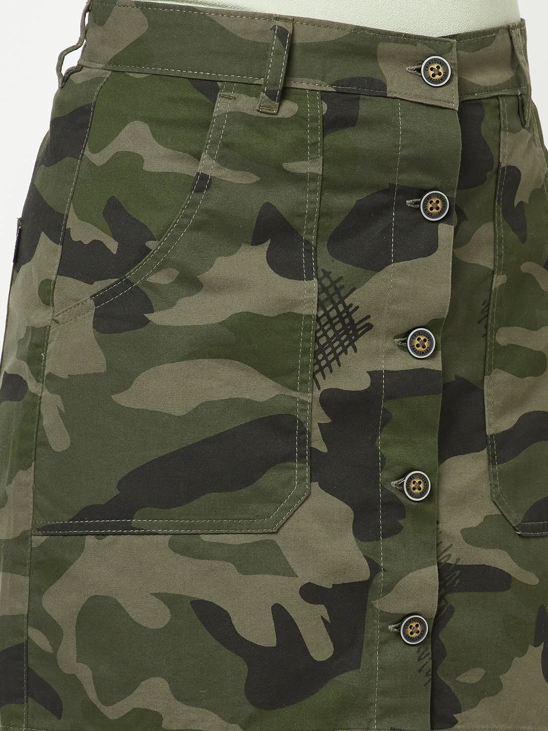 Camouflage Skirt