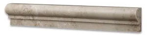 Cappuccino Marble 2 X 12 HONED OG-1 Chair Rail Trim - Lot of 50 Pcs.