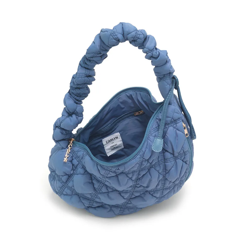 CARLYN COZY DENIM BLUE