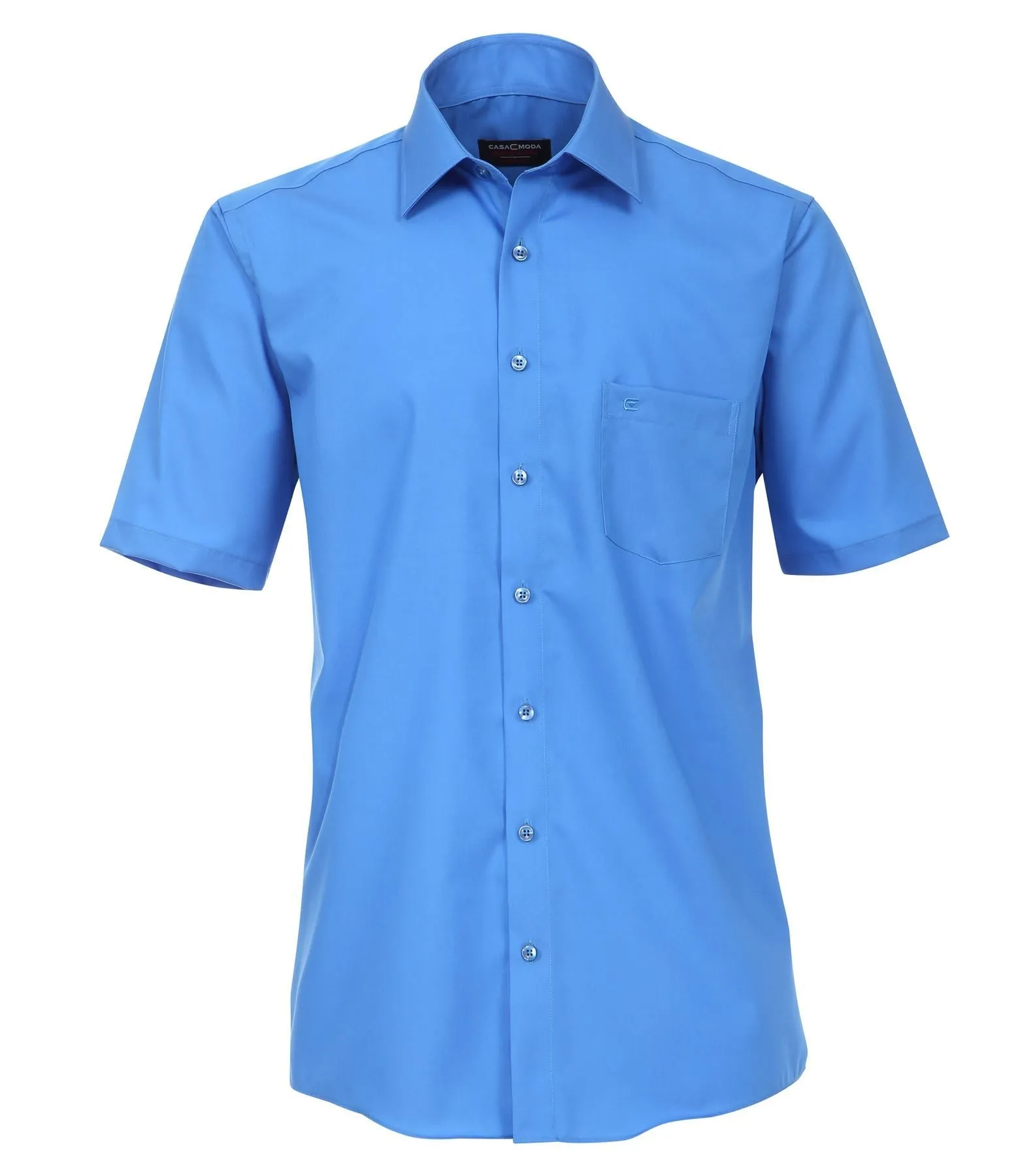 Casa Moda Mens Long Length Cutaway collar Plain Formal Shirts