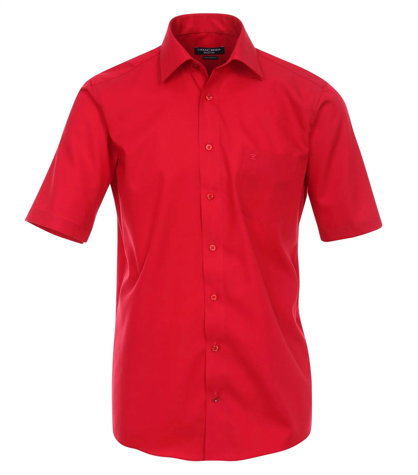 Casa Moda Mens Long Length Cutaway collar Plain Formal Shirts