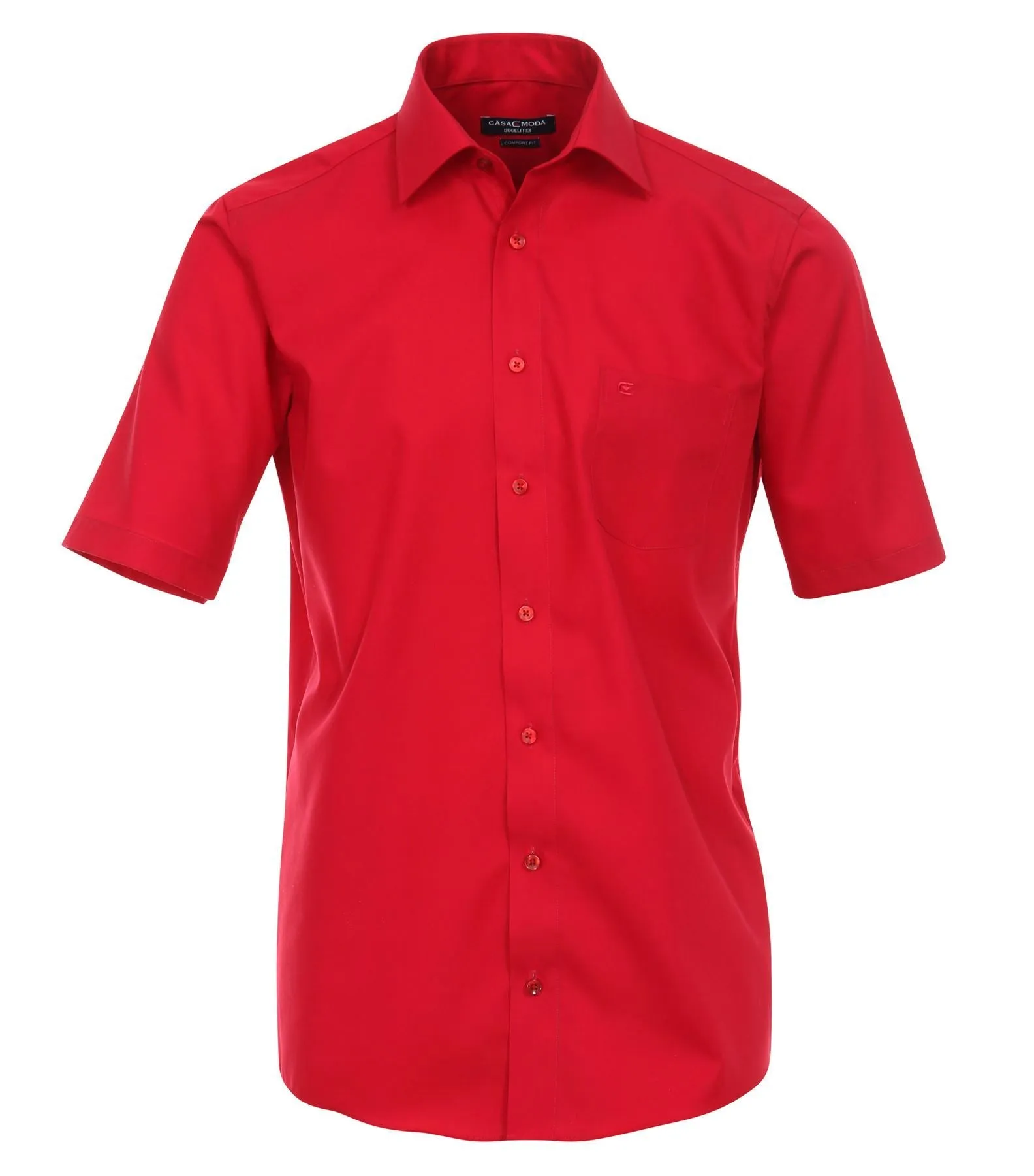 Casa Moda Mens Long Length Cutaway collar Plain Formal Shirts