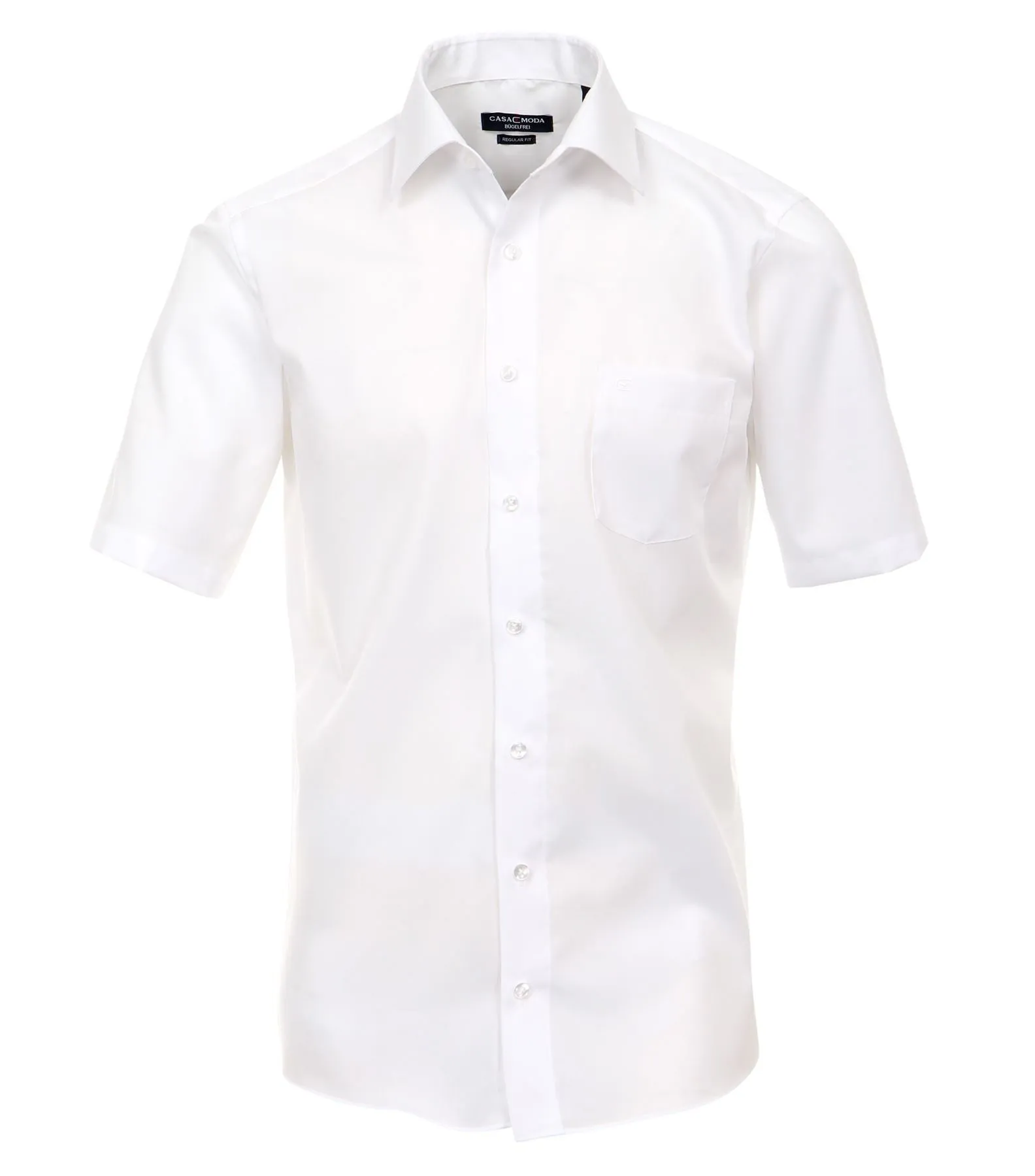 Casa Moda Mens Long Length Cutaway collar Plain Formal Shirts