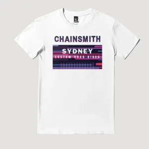CHAINSMITH SYDNEY BIKE SHOP WHITE T-SHIRT ACCESSORY