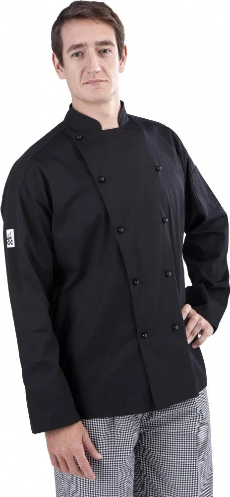 Chef Revival - Classic Black Long Sleeve Chef Jacket