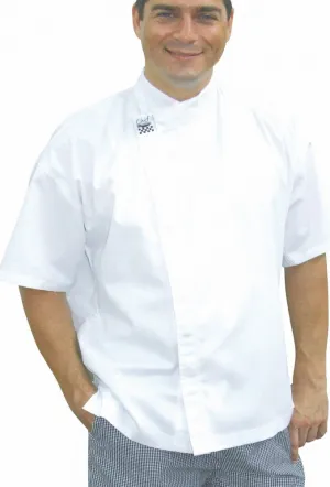 Chef Revival - Modern White Short Sleeve Chef Jacket