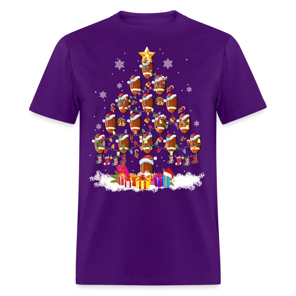 Christmas - Baseball Christmas Tree - Family Shirts Men, Woman Christmas T Shirts
