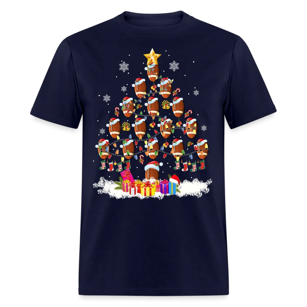 Christmas - Baseball Christmas Tree - Family Shirts Men, Woman Christmas T Shirts
