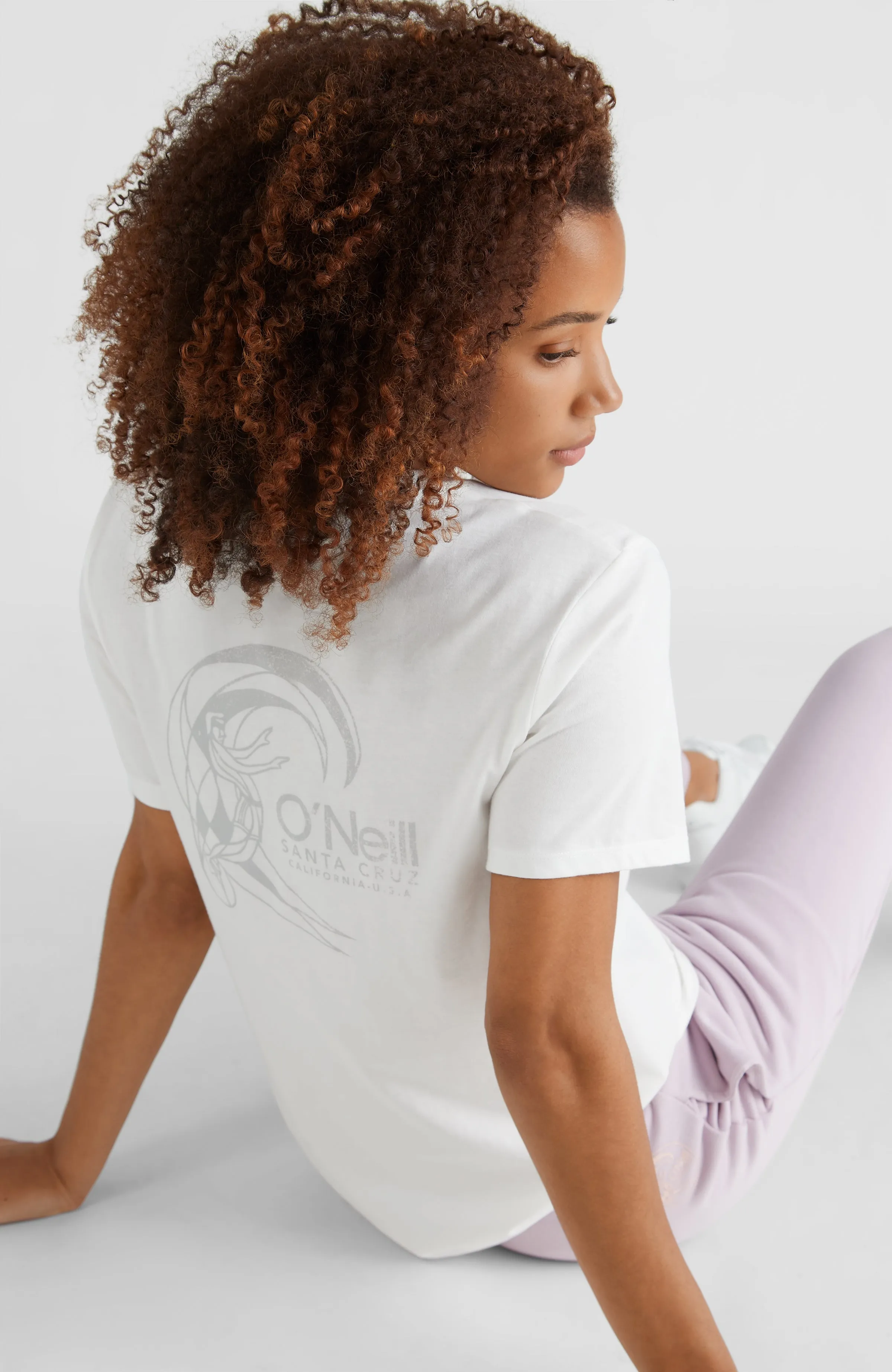 Circle Surfer T-Shirt | Snow White