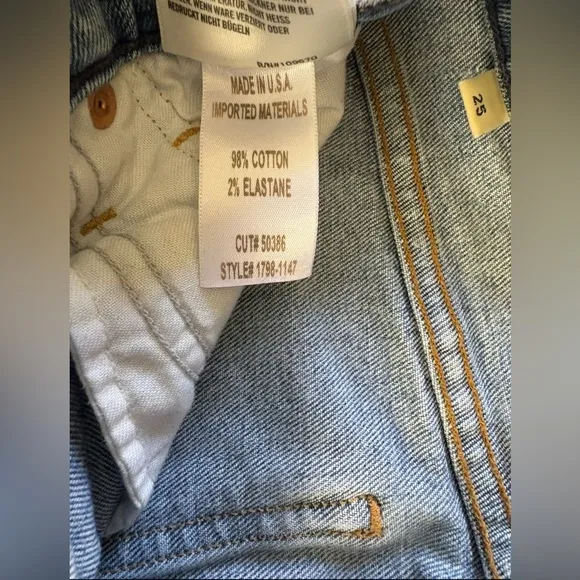 Citizens of Humanity Georgia High Rise Bootcut Jeans 25 Taboo Premium Vintage