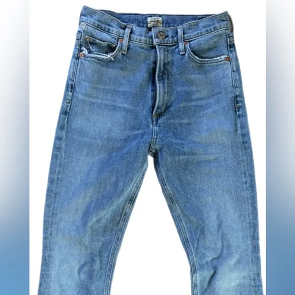 Citizens of Humanity Georgia High Rise Bootcut Jeans 25 Taboo Premium Vintage
