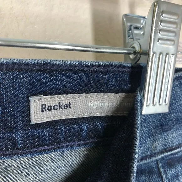 Citizens of Humanity The Rocket High Rise Jeans Kilim Print  27 Ikat