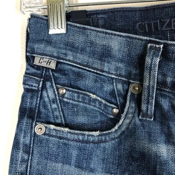 Citizens of Humanity The Rocket High Rise Jeans Kilim Print  27 Ikat