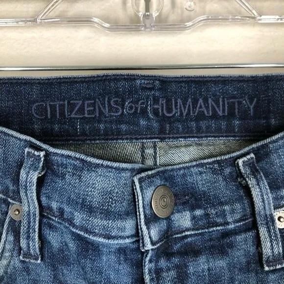 Citizens of Humanity The Rocket High Rise Jeans Kilim Print  27 Ikat