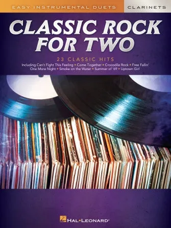 Classic Rock for Two Clarinets (Easy Instrumental Duets)
