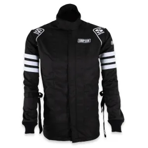 Classic SFI 5 Jacket w/ arm restraint Black - SMBlack - SM with arm restraints