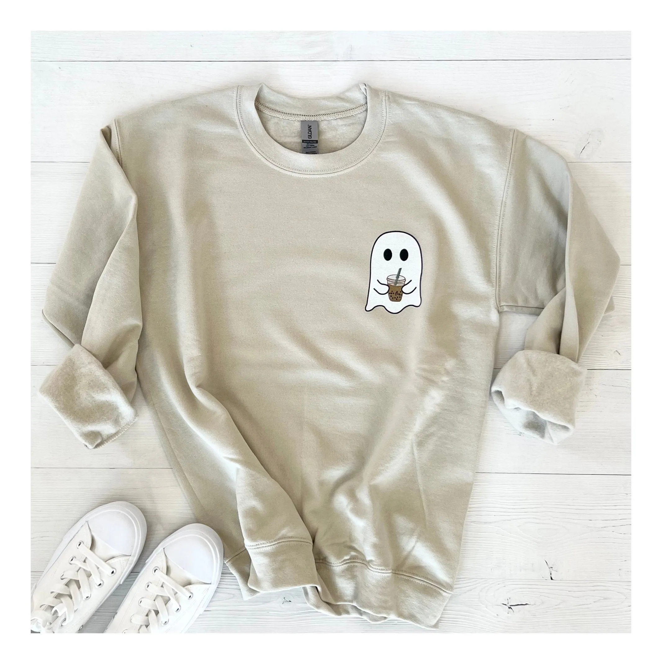Coffee Drinkin' Ghost Sweatshirt