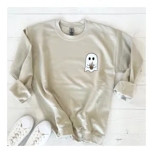 Coffee Drinkin' Ghost Sweatshirt