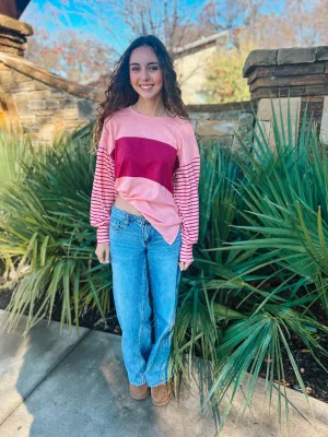 Color Block Long Sleeve