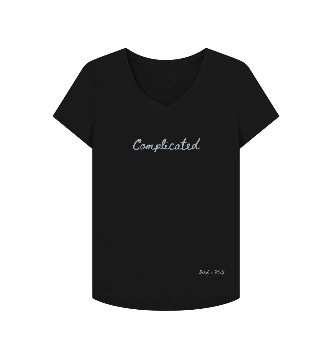Complicated V Neck Tee
