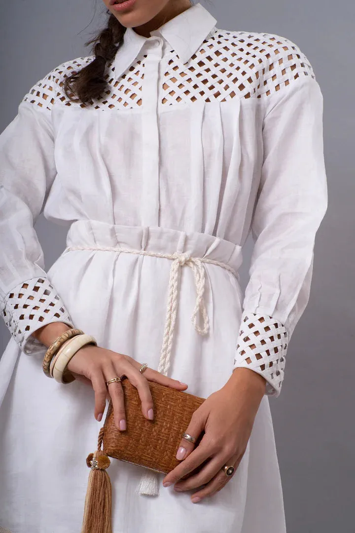 CONSTANTINA MIDI SKIRT