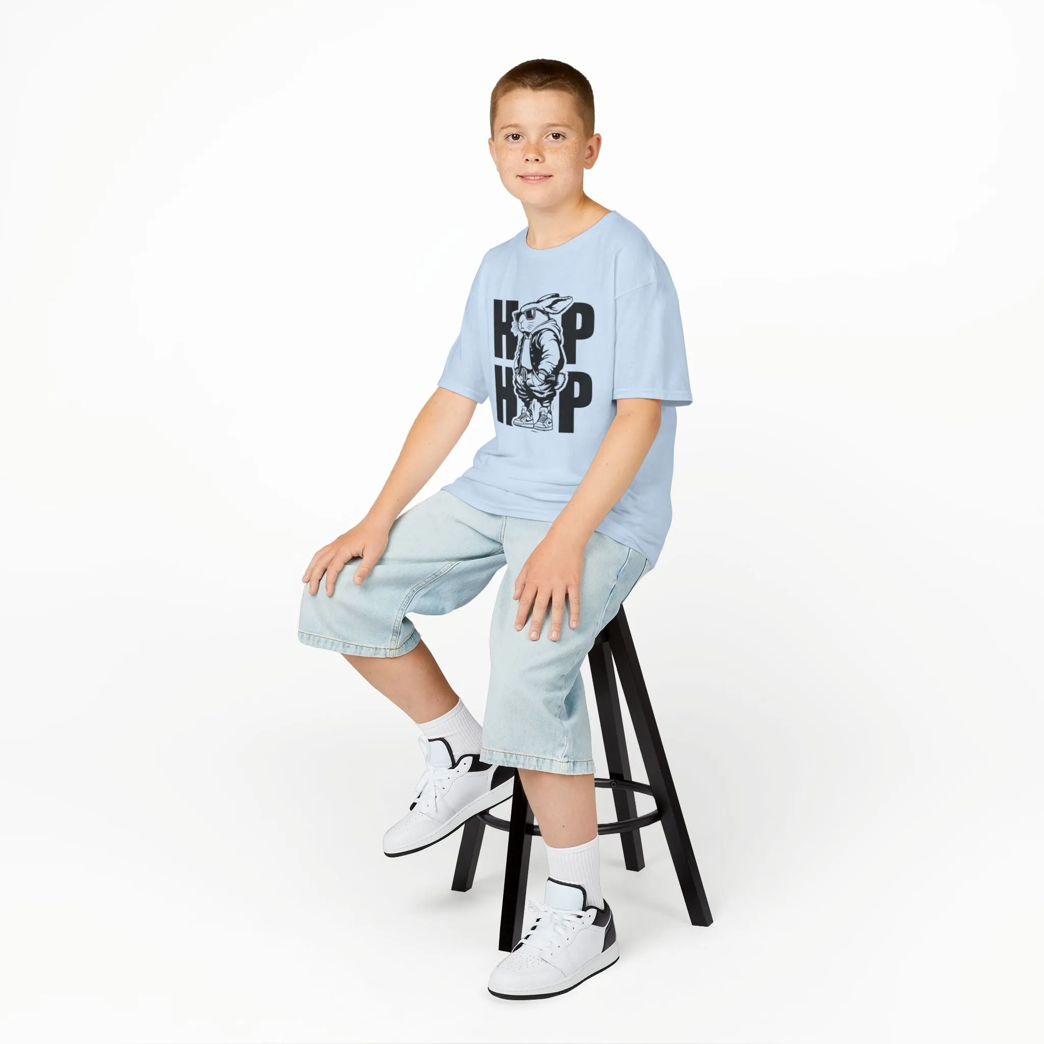 Cool Hip Hop Bunny Easter KIDS T-Shirt