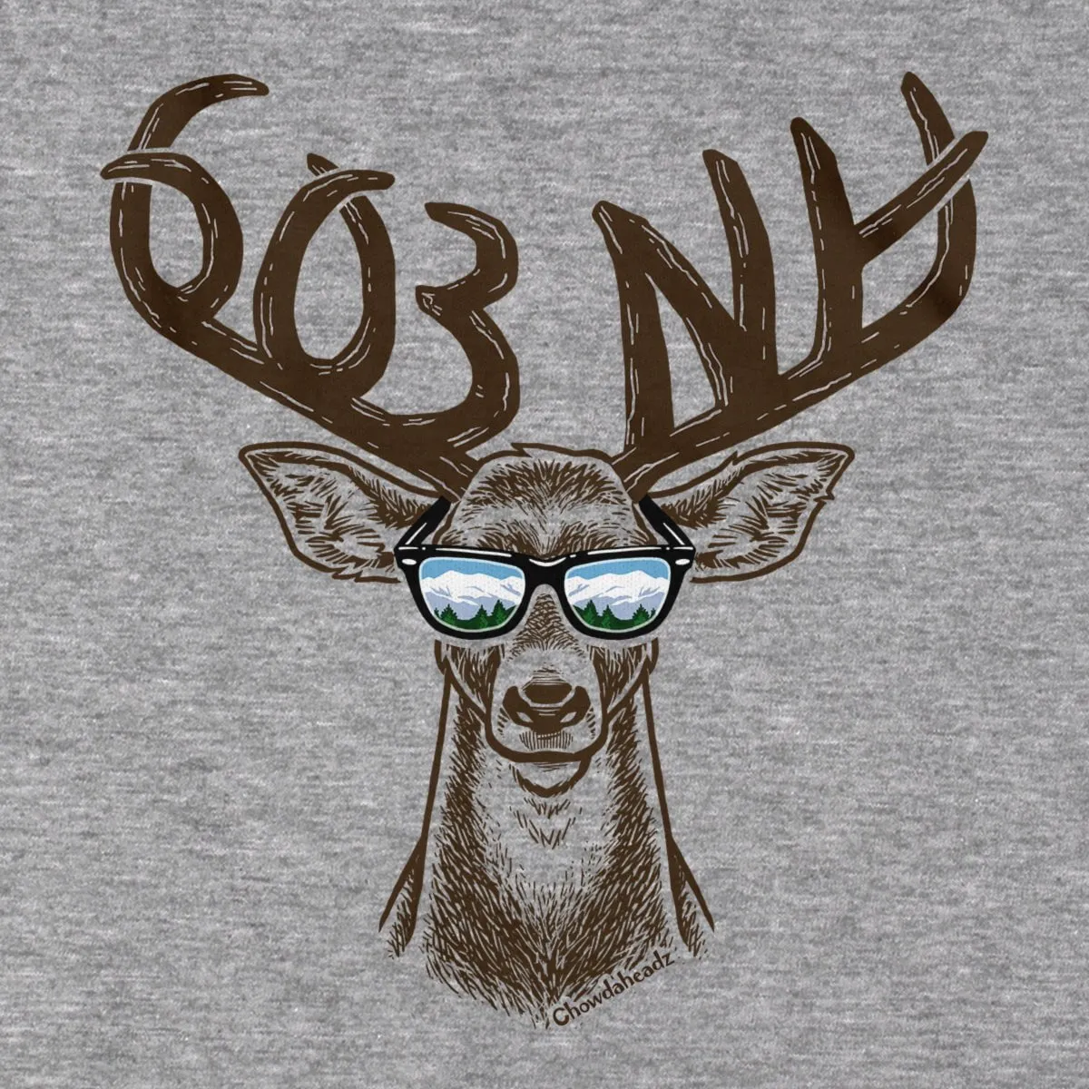 Cool New Hampshire Deer T-Shirt