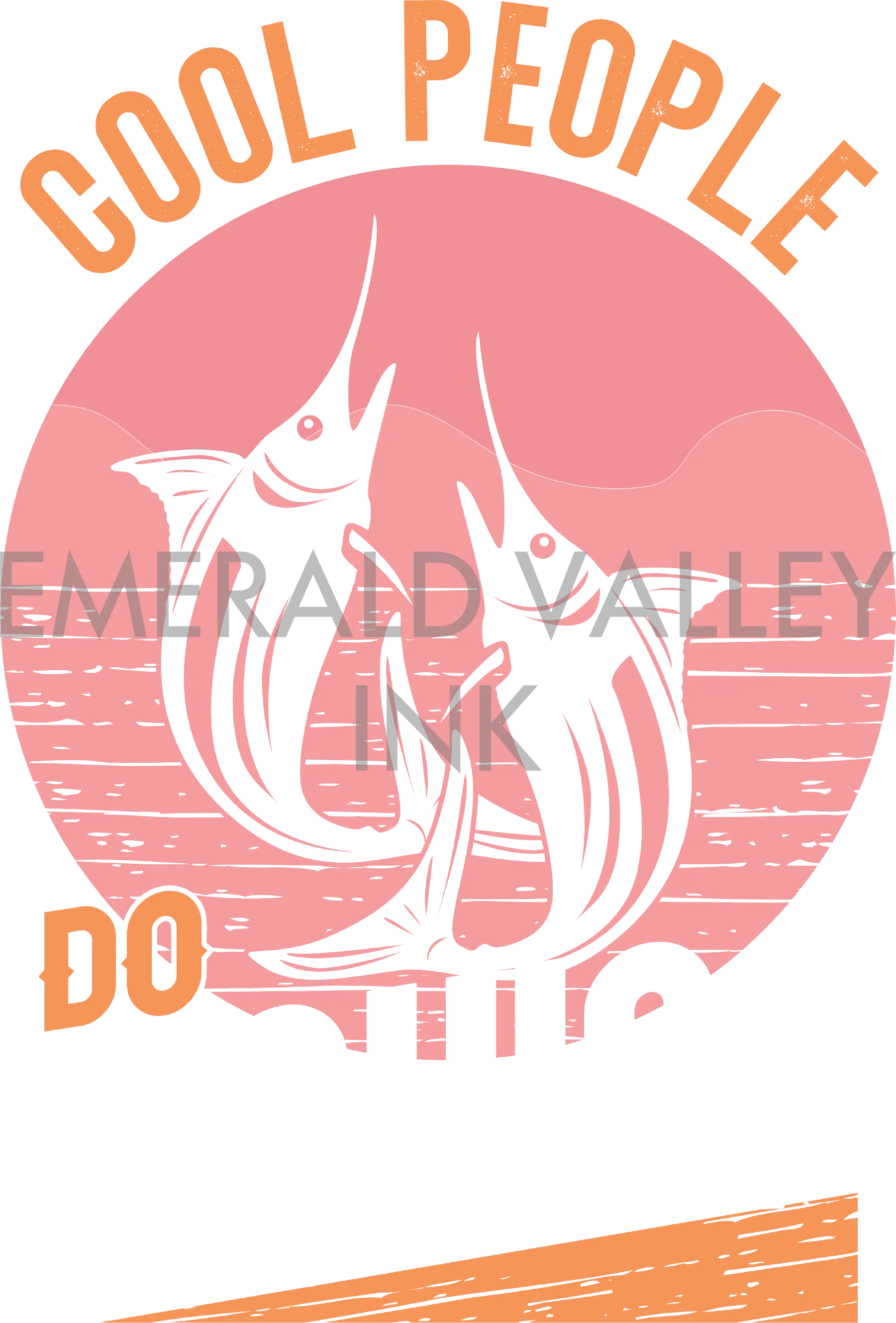 Cool People Do Fishing