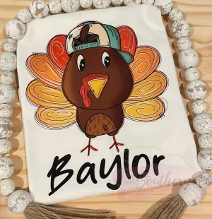 Cool Turkey Personalized Boy Shirts