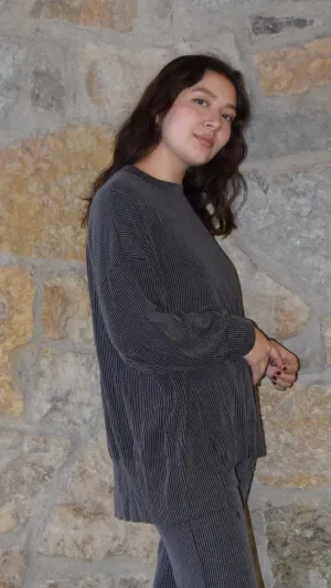 Corded Cozy Top