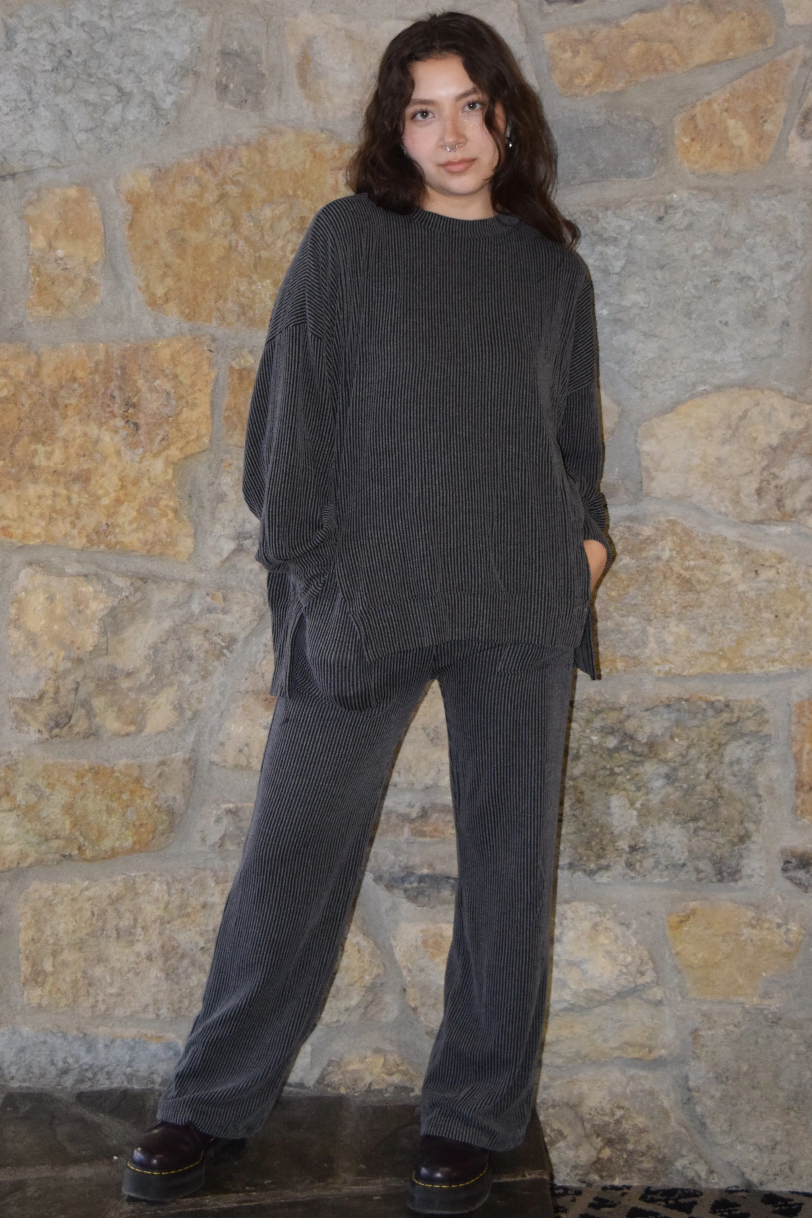 Corded Cozy Top