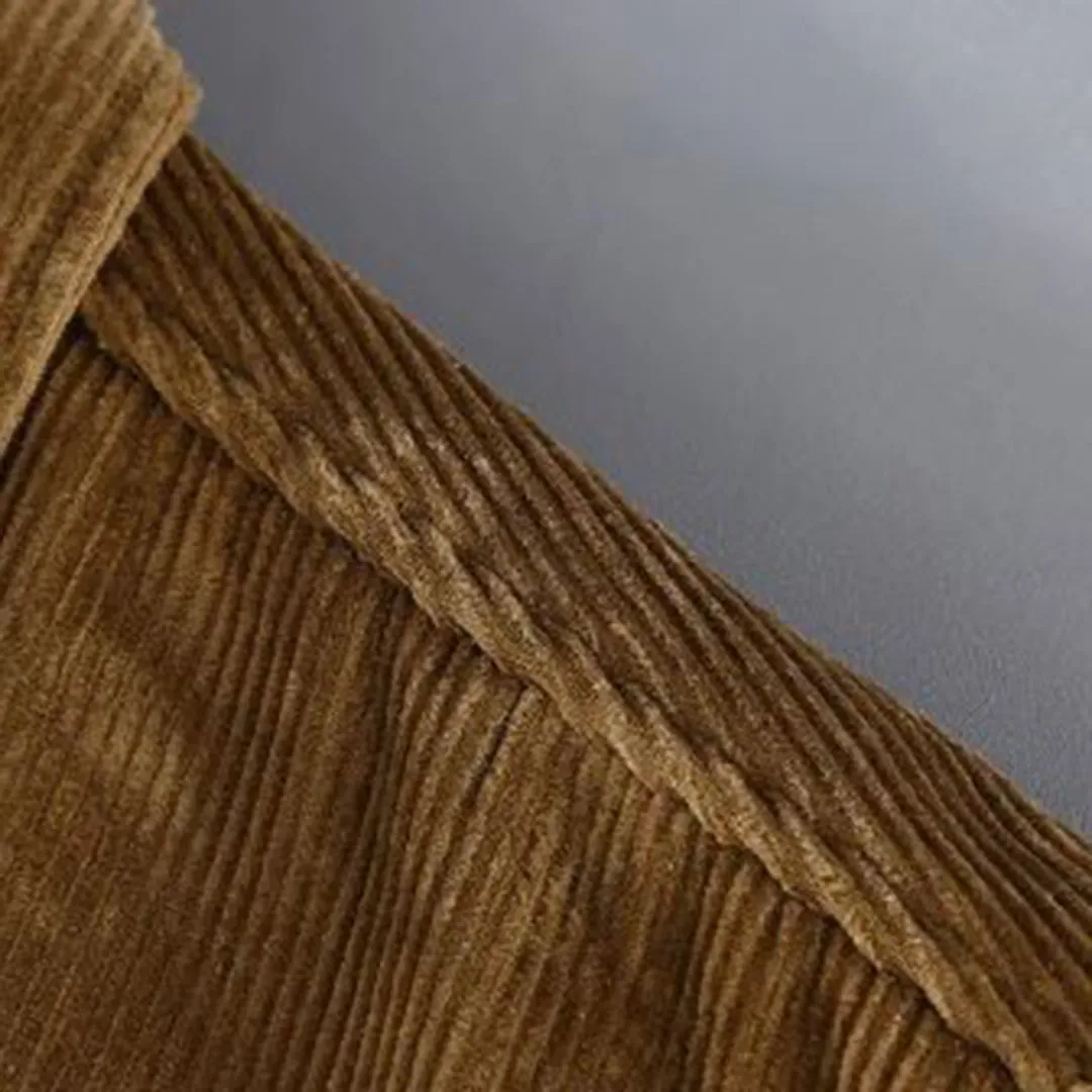 Corduroy winter shirt for men