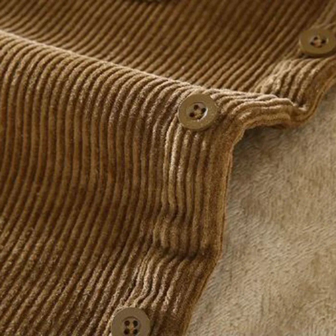 Corduroy winter shirt for men