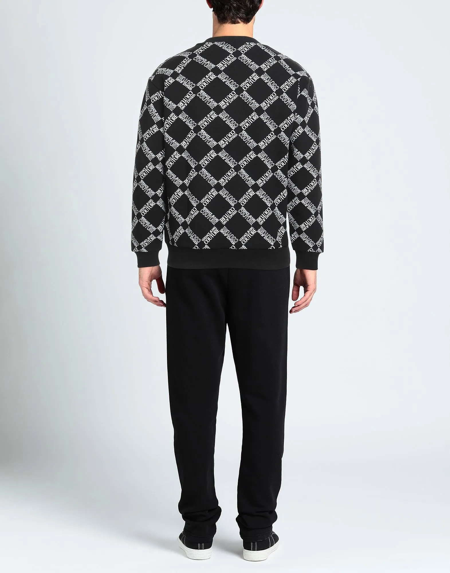 Couture Crosshatch Logo Sweatshirt