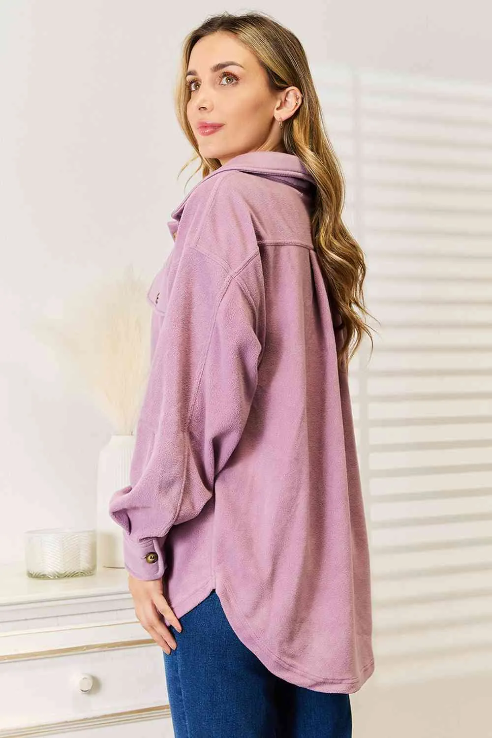 Cozy Days Button Down Shacket