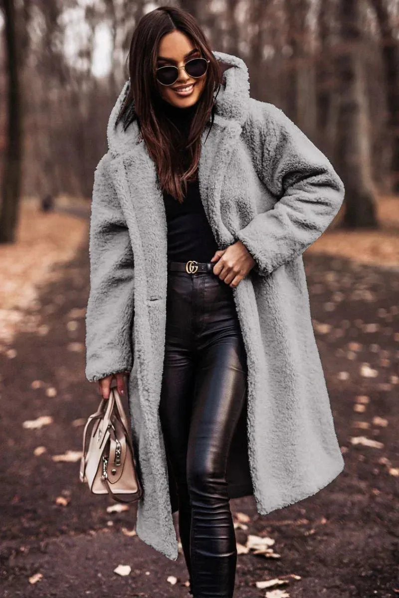 Cozy plush Niana coat