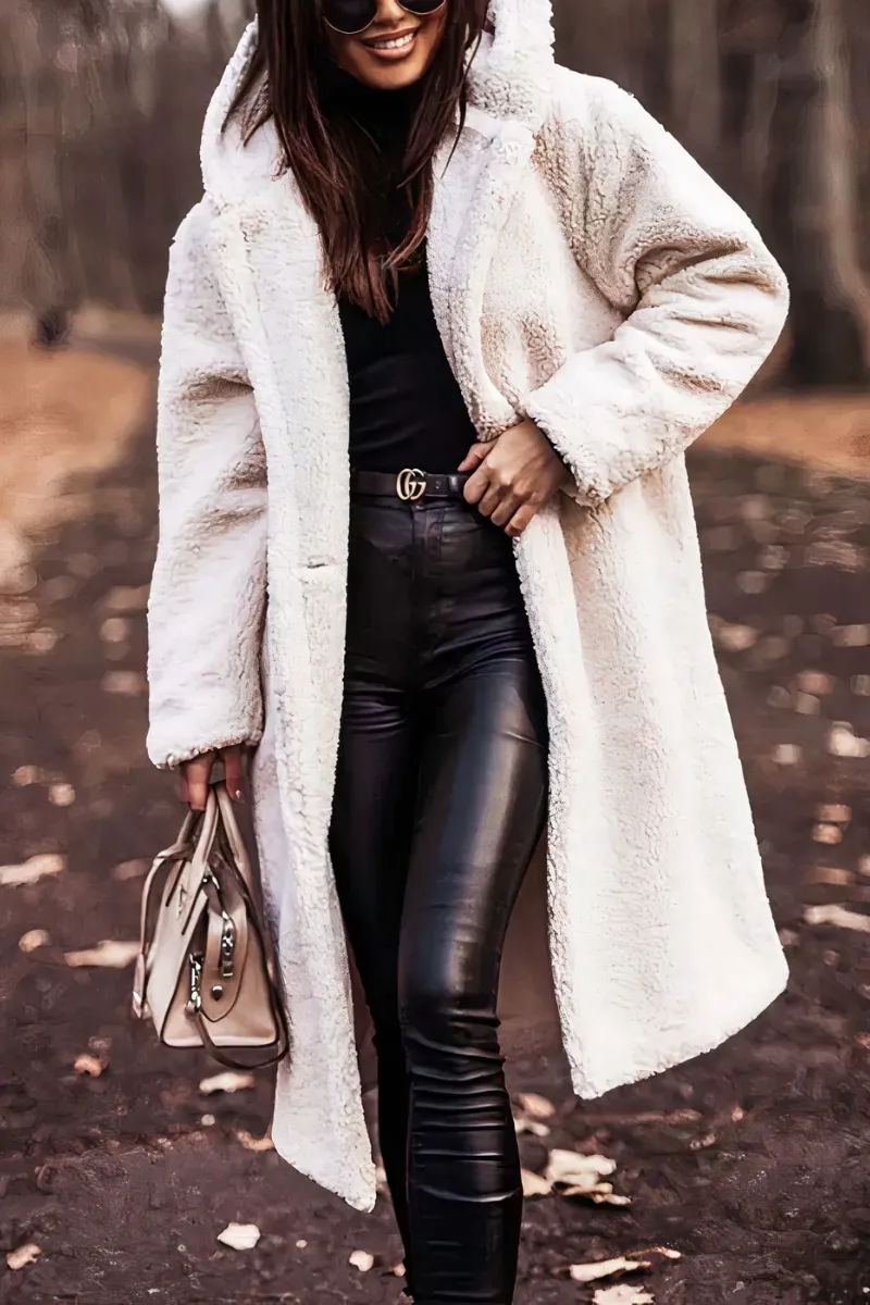Cozy plush Niana coat