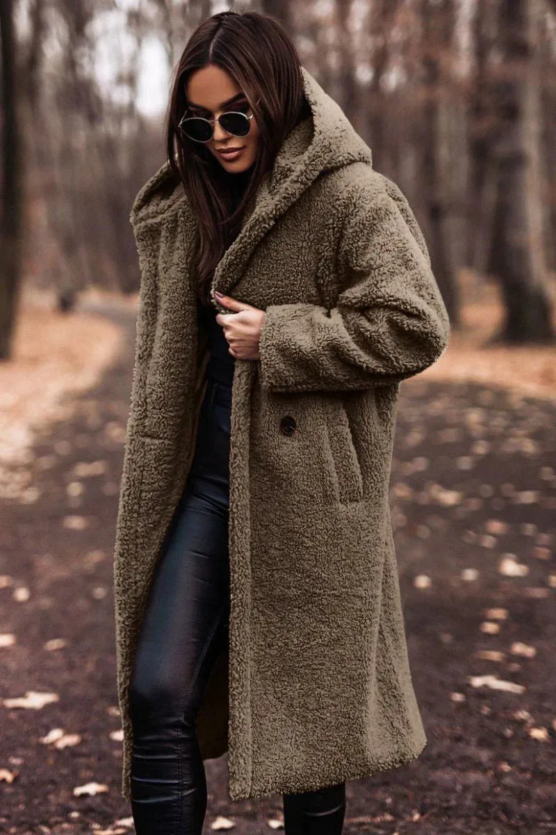 Cozy plush Niana coat
