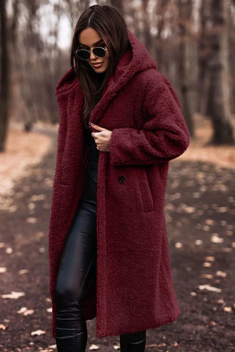 Cozy plush Niana coat