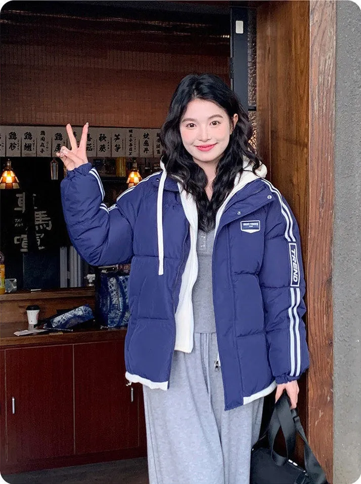 Cozy Quilted Puffer Jacket with Stain-Resistant Fabric for Women
