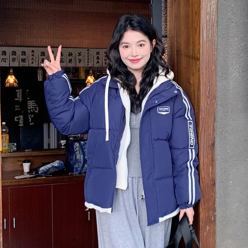 Cozy Quilted Puffer Jacket with Stain-Resistant Fabric for Women