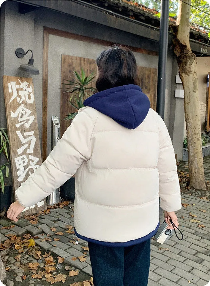 Cozy Quilted Puffer Jacket with Stain-Resistant Fabric for Women