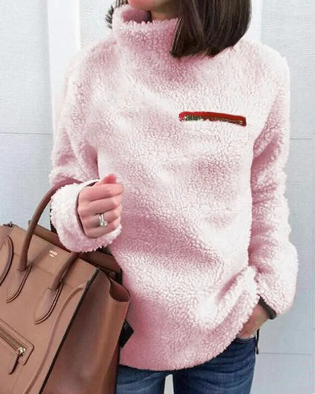 Cozy Teddy Pullover